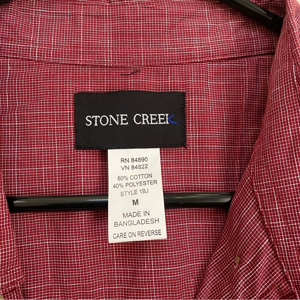 Red Collared Shirt - Picture 4 of 5